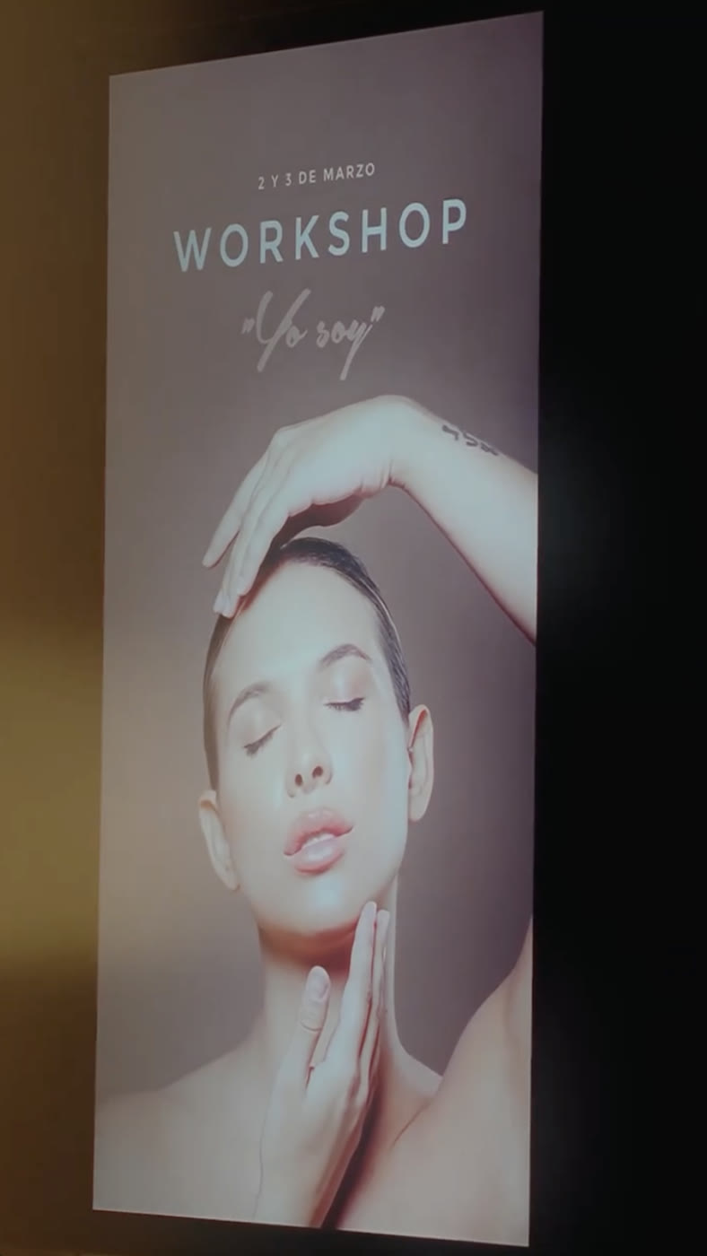 Frame from the Workshop Yo Soy event